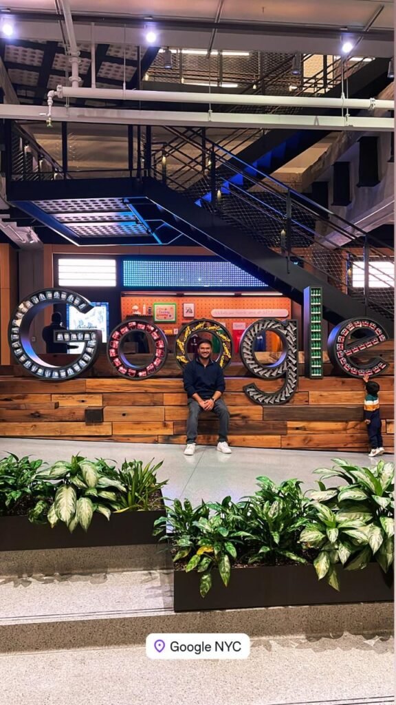 From Bhopal to Mountain View: Bhopal Youth’s Silicon Valley Leap Anurga Goyal at Google office at California